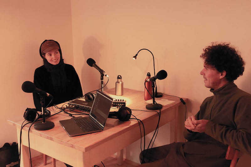 with Benjamin Earl and Kirsten Spruit